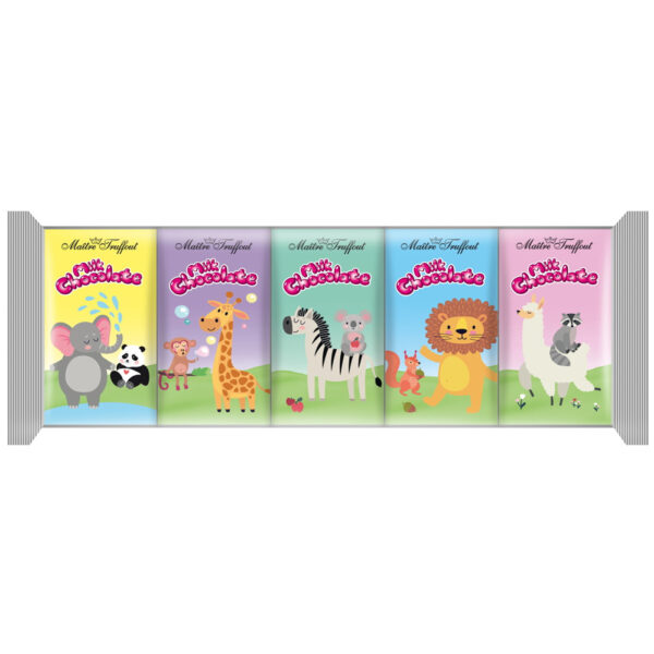 Maître Truffout Melkchocolade Reepjes 5 x 15g - Afbeelding 5