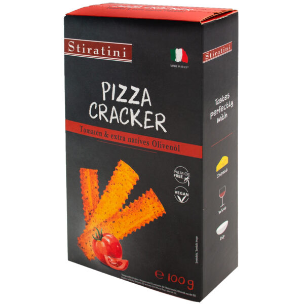 Stiratini Pizza Crackers Tomaten & Olijfolie 100g