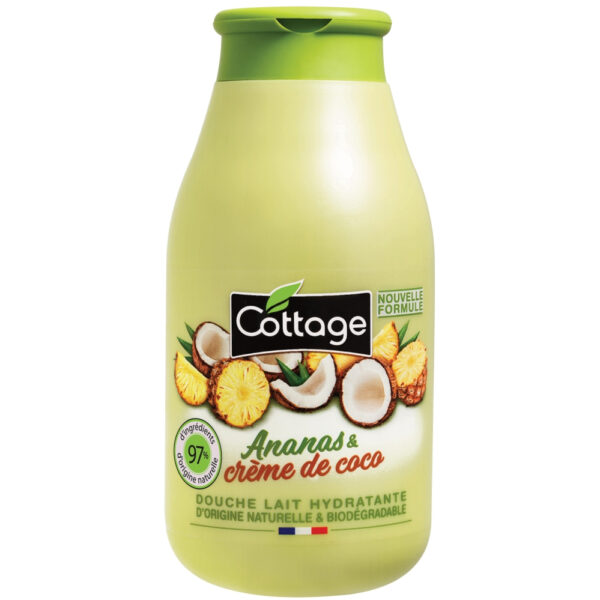 Cottage Douchecrème Ananas & Kokosmelk 250ml