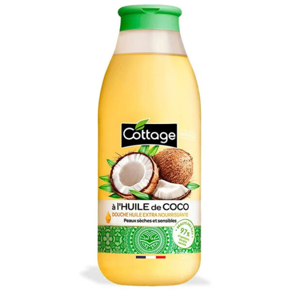 Cottage Douche Olie Met Kokosnootolie 560ml