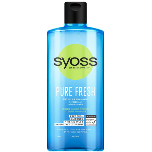 Syoss Shampoo Pure Fresh 440ml