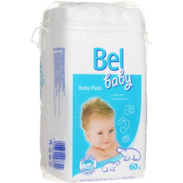 Bel Baby Wattenschijfjes Baby Pads 60 Stuks - Afbeelding 2