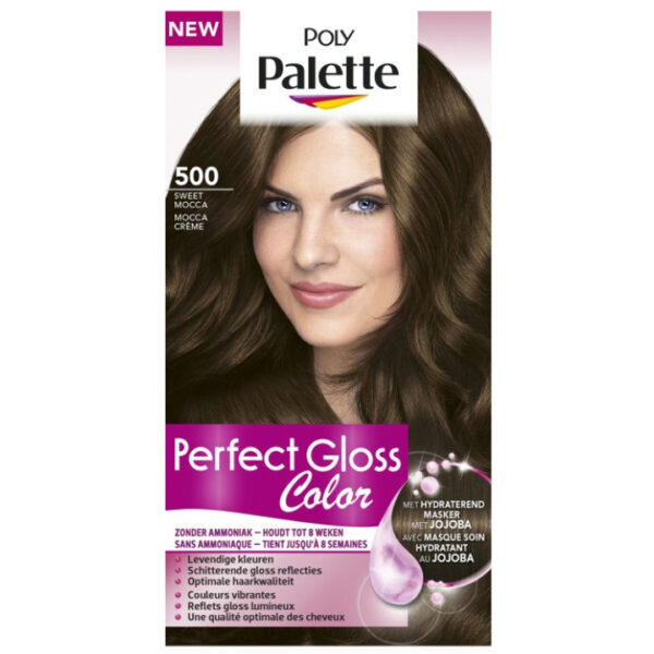 Poly Palette Haarkleuring Perfect Gloss Sweet Mocca Nr. 500 - Afbeelding 2