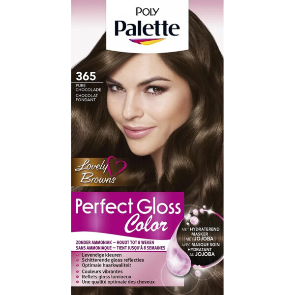 Poly Palette Haarkleuring Perfect Gloss Pure Chocolade Nr. 365