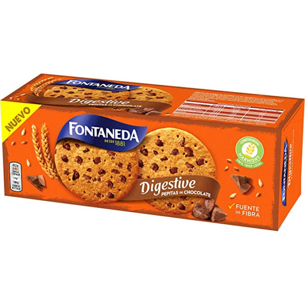 Fontaneda Digestive Chocoladekoekjes 338g