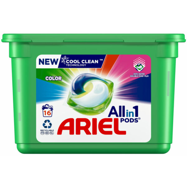 Ariel All-in-1 Pods Color 16 Wasbeurten