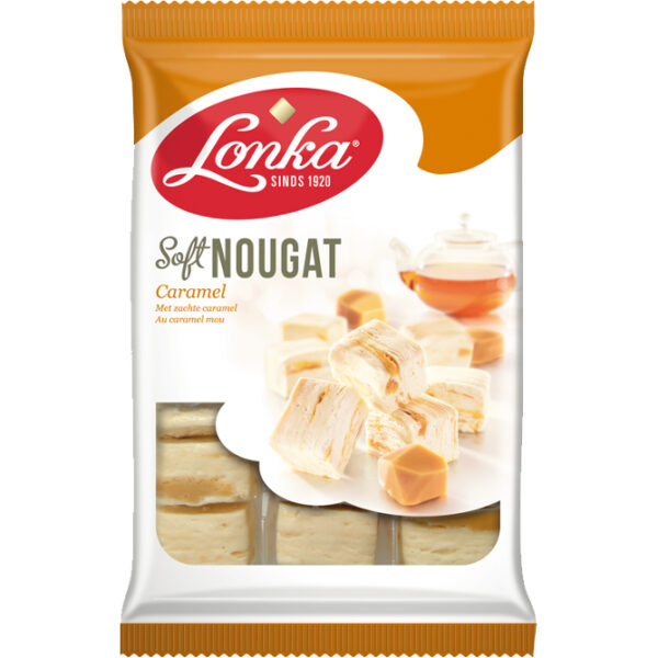 Lonka Soft Nougat Karamel 170g