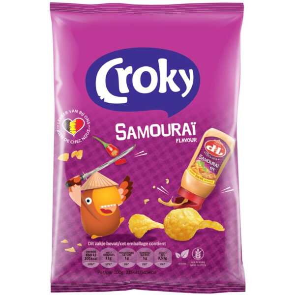 Croky Chips Samouraï 40g