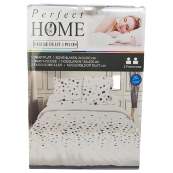 2-Persoons Lakenset 4-delig “Nuriye” Perfect Home - Afbeelding 2