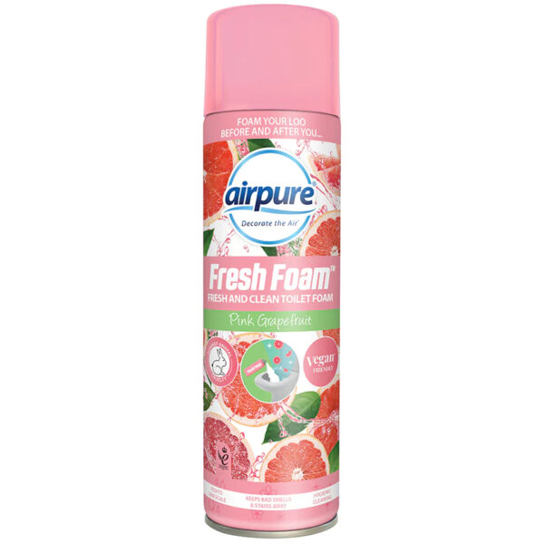 Airpure Fresh Foam Toiletreiniger Pink Grapefruit 500ml