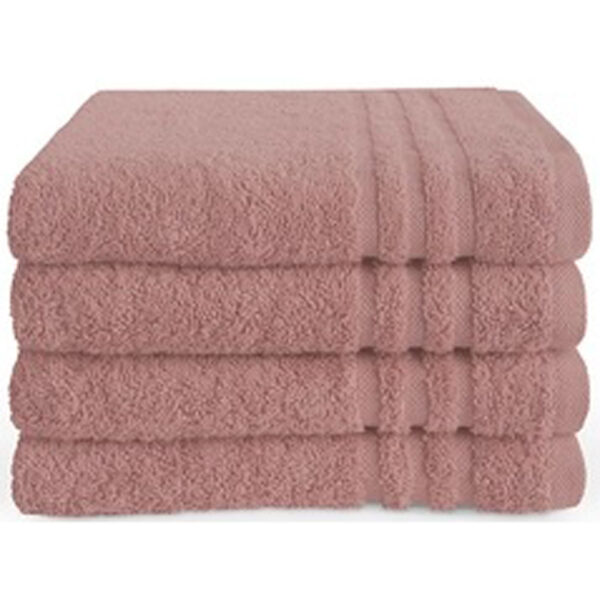 Gentle Handdoek - Roze - 70 X 130CM - 100% katoen