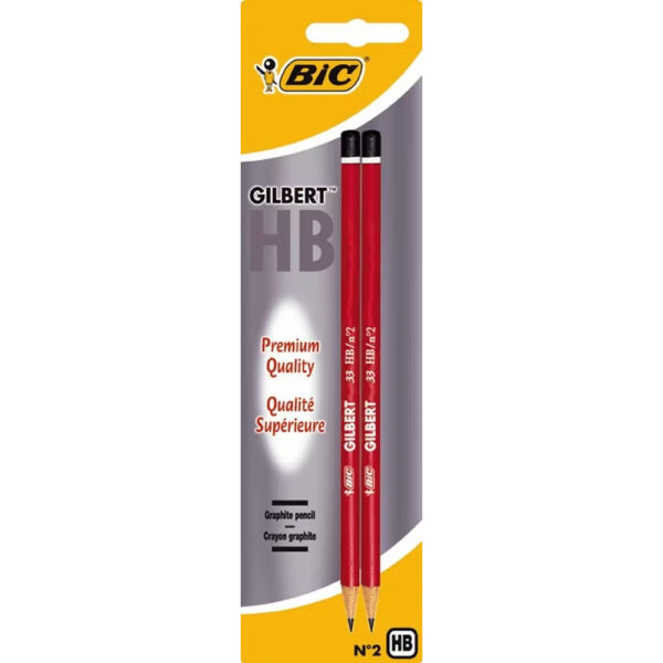 BIC Potloden Gilbert HB 2st - Afbeelding 2