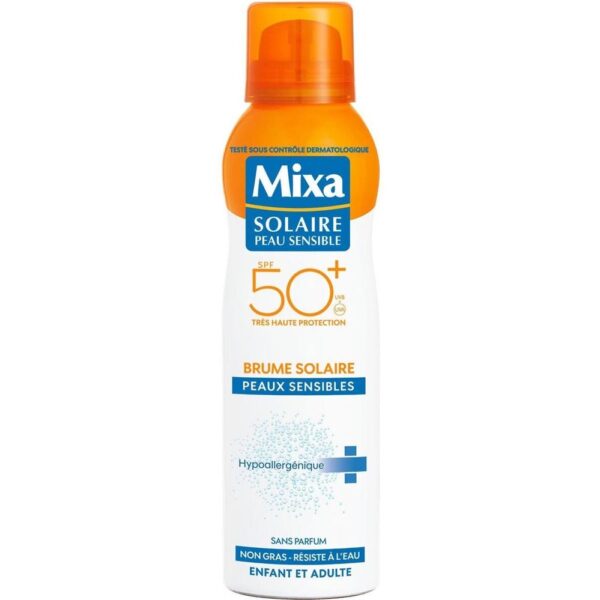 Mixa Zonnecrème Gevoelige Huid 50+ 200ml