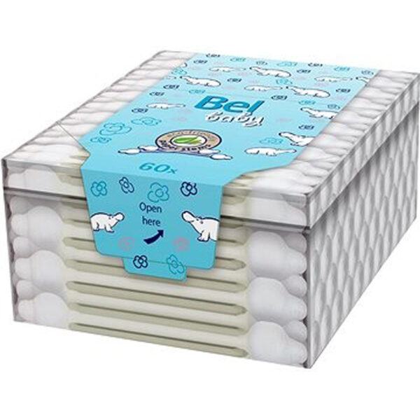 Bel Baby Wattenstaafjes 60 stuks