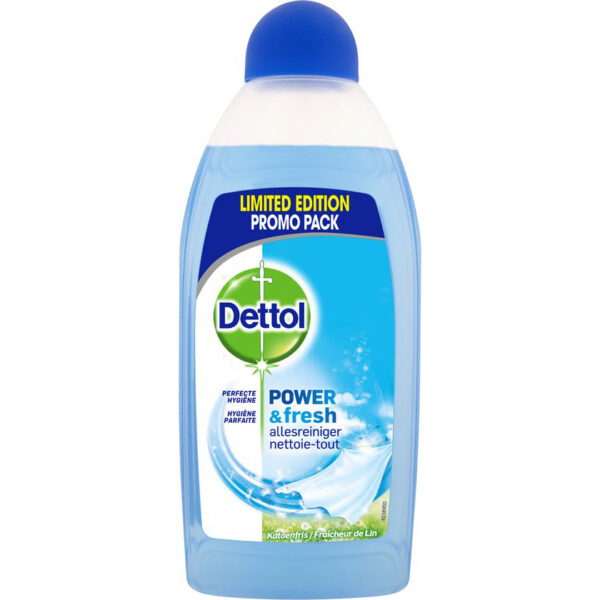 Dettol Allesreiniger Power & Fresh Katoenfris 500ml - Perfecte Hygiëne - Afbeelding 2