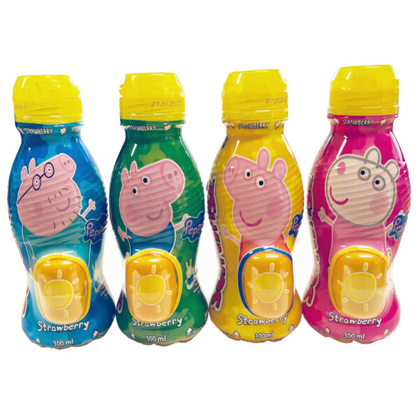 Peppa Pig of Frozen Drankje Met Verrassing - Aardbeismaak 300ml