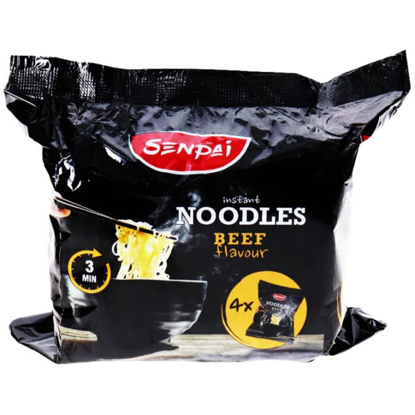 Senpai Noodles Rundsmaak 4 x 60g