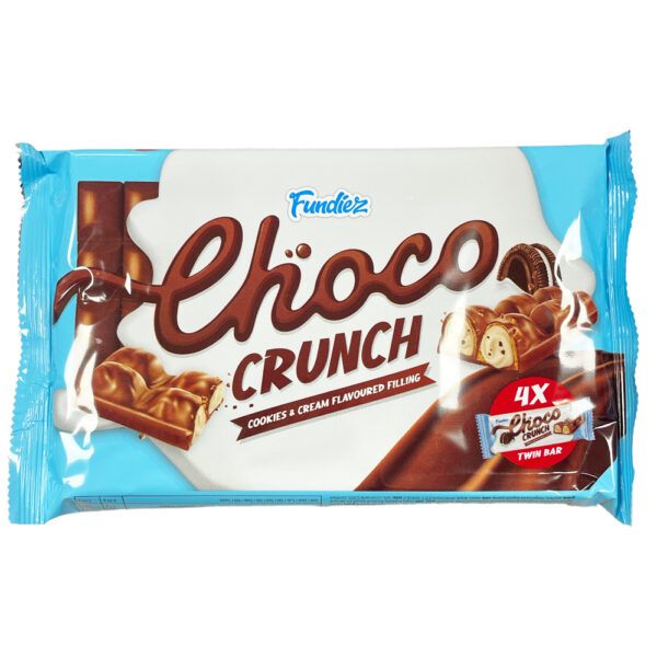 Fundiez Choco Crunch Cookies & Cream Vulling Apart Verpakt 4 x 40g