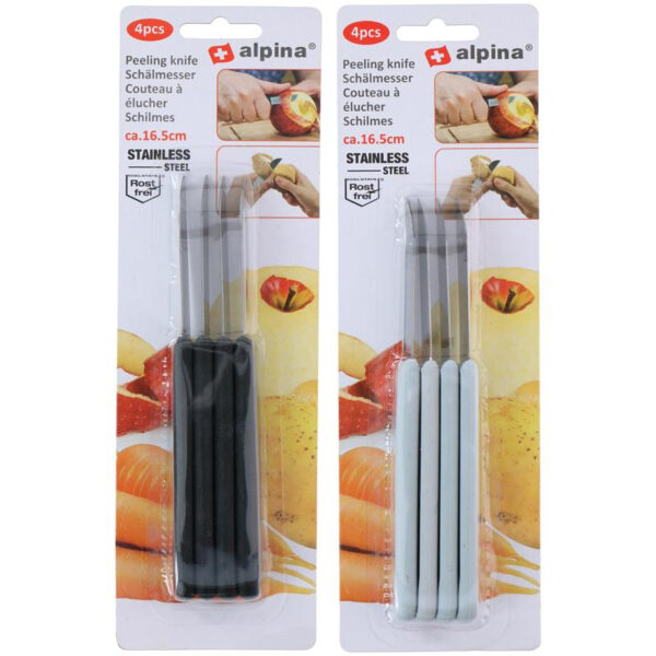 Alpina Keukenmesjes Set Van 4 Stuks