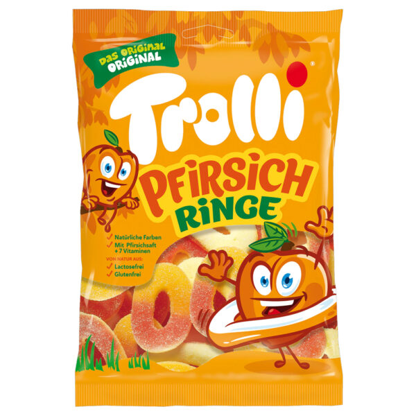 Trolli Perzikringen 200g