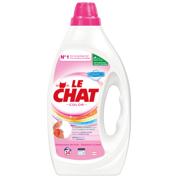 Le Chat Vloeibaar Wasmiddel Color 34 wasb./1,7L