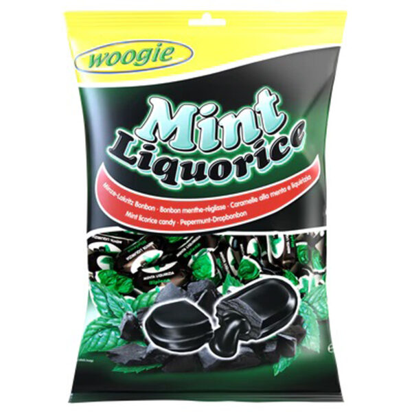 Woogie Snoepjes "Dropmunt" 250gr