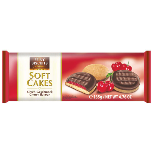 Feiny Biscuits Jaffa Cake Kersensmaak 135g - Afbeelding 4