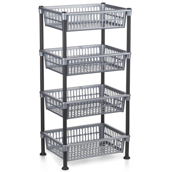 Micasa Opbergrek Smart Grijs 39,5x30x80cm