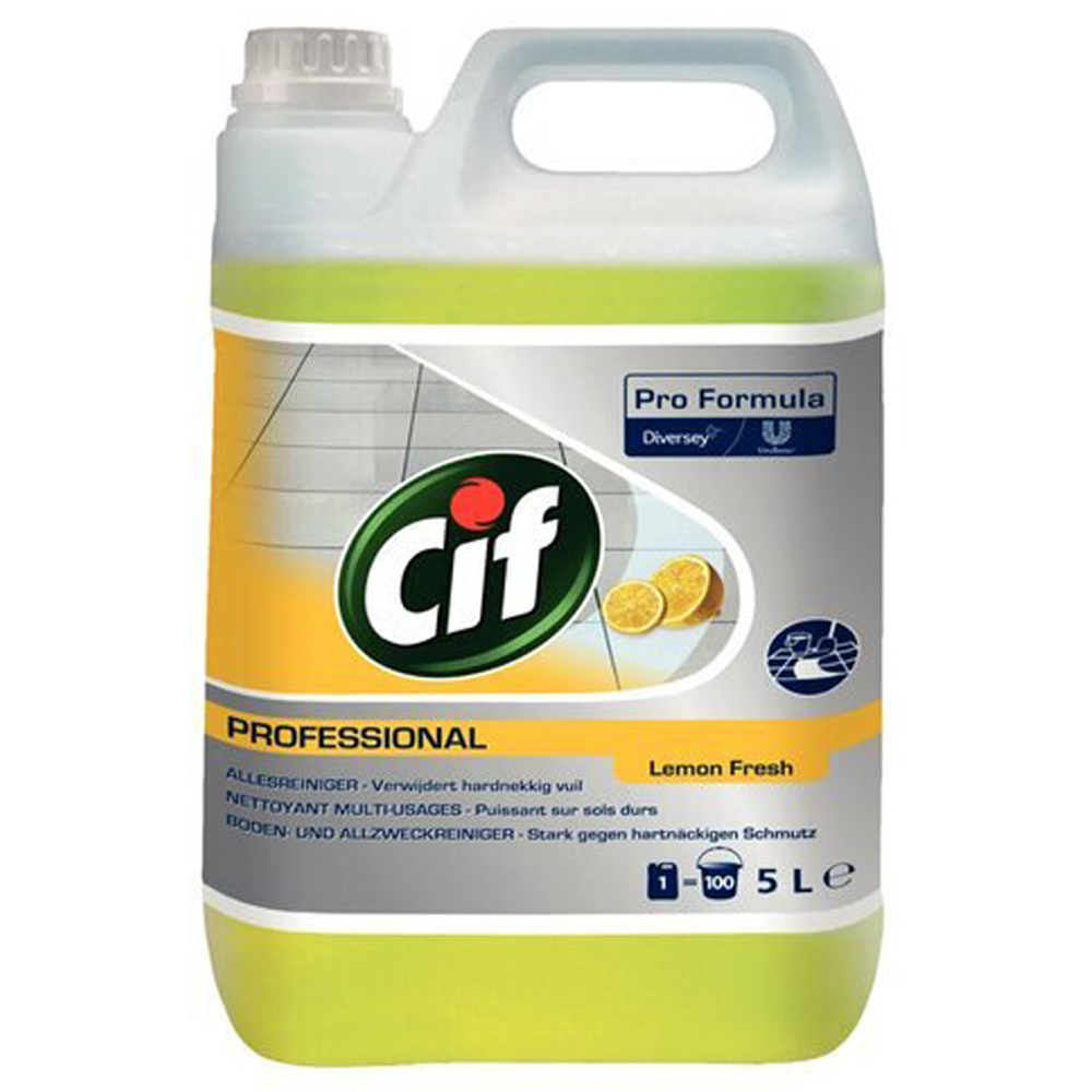 Cif Professional Allesreiniger Lemon Fresh 5 L