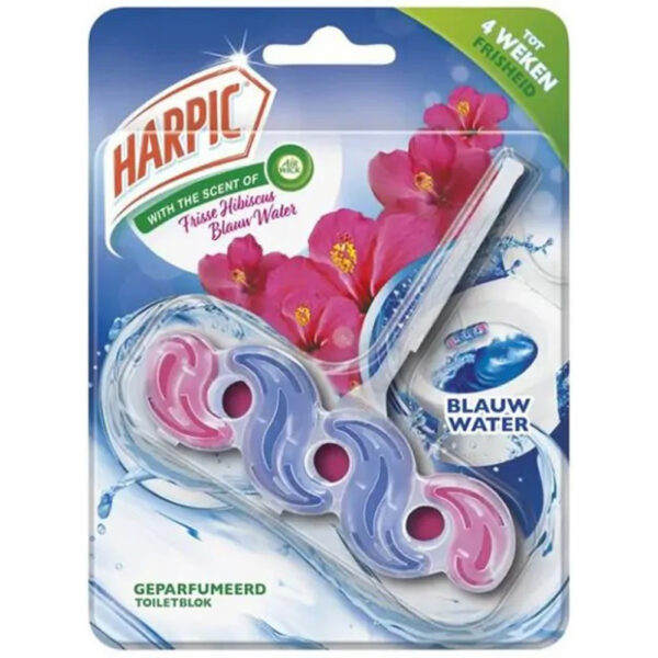 Airwick Geparfumeerde Toiletblok - Frisse Hibiscus - Blauw Water 35gr