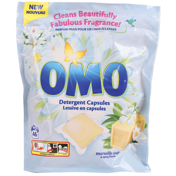 Omo Waspods Marseillezeep & Lentebloemen 46 Wasbeurten
