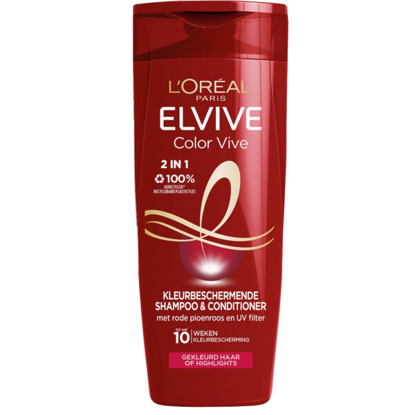 L'Oréal Elvive Kleurbeschermende Shampoo & Conditioner 2 in 1    250ml