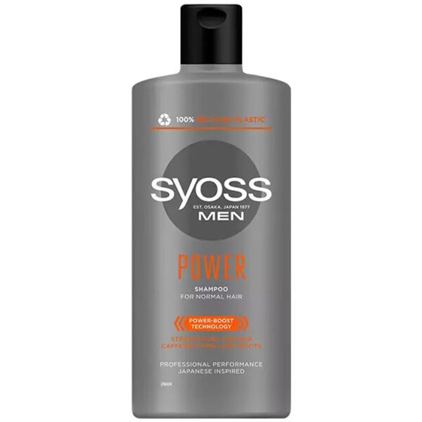 Syoss For Men Shampoo "Power" 440ml - Afbeelding 3