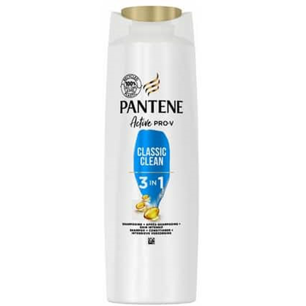 Pantene Shampoo 3in1 "Classic Clean" 225ml