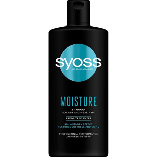 Syoss Shampoo "Moisture" 440ml - Afbeelding 2