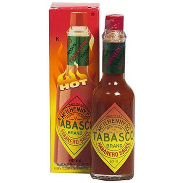 Tabasco "Hot" Saus 60ml - Afbeelding 2
