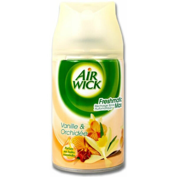 Airwick Freshmatic Luchtverfrisser "Vanille & Orchidee" Navulling 250ml - Afbeelding 2