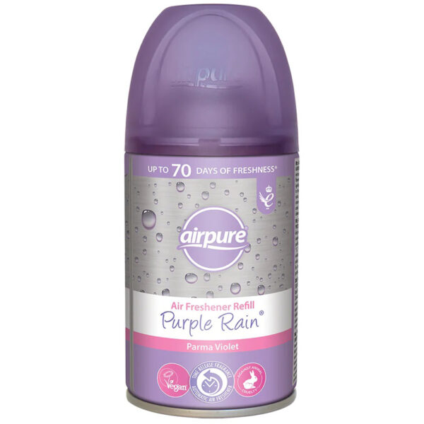 Airpure Luchtverfrisser "Purple Rain" Navulling 250ml