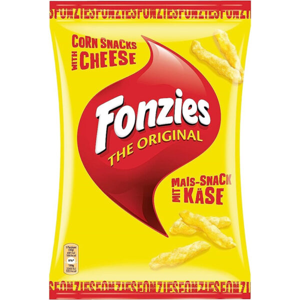 Fonzies Corn Snacks With Cheese 100g - Afbeelding 2