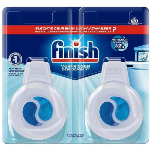 Finish Vaatwasmachine Verfrisser - Anti-Geur 2x4ml