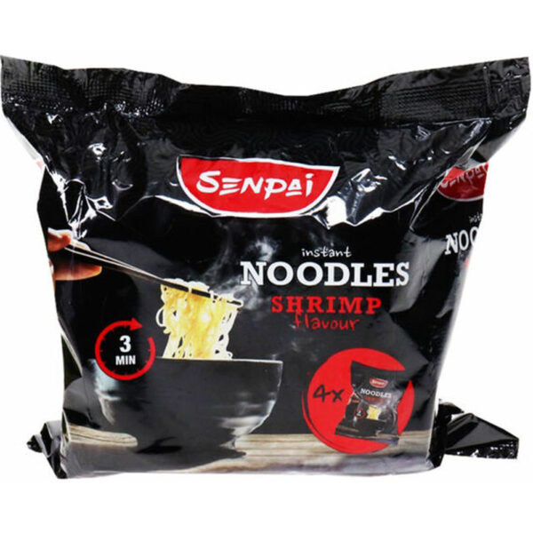 Senpai Noodles Garnaal 4x60gr