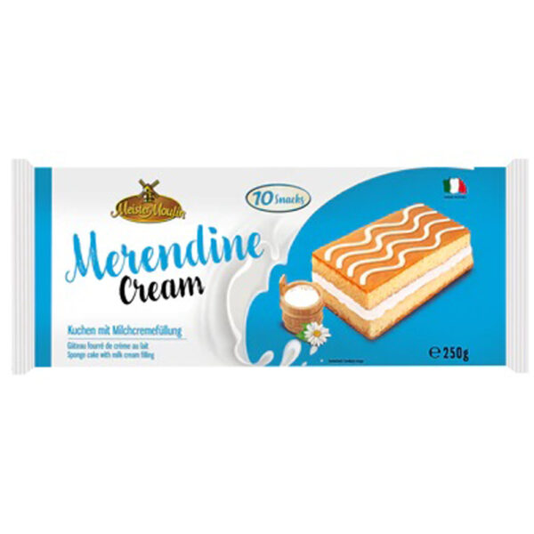 Meister Moulin Cakes Met Melkcrèmevulling 250g - Apart Verpakt - 10 Stuks - Afbeelding 2