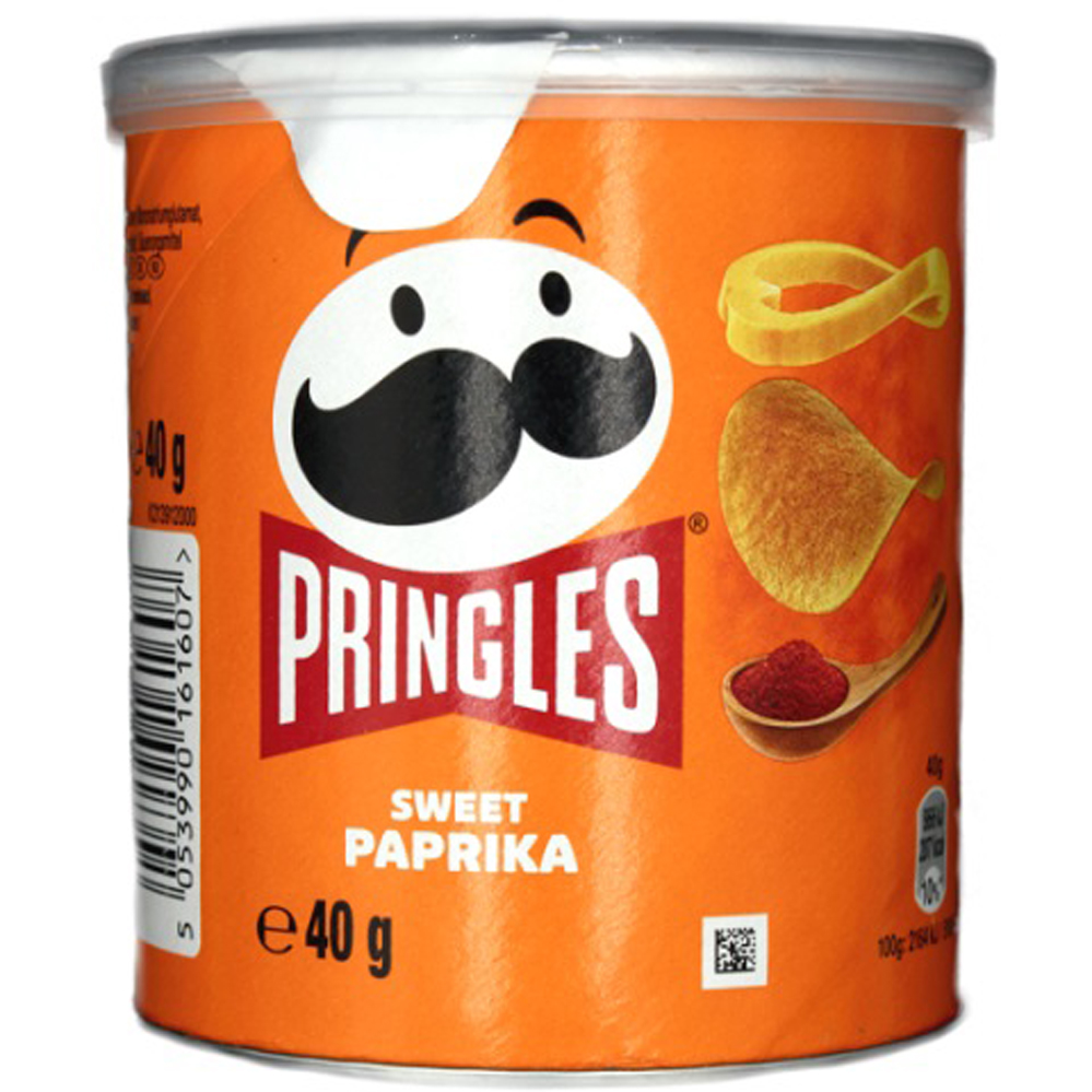 Pringles "Paprika" 40gr Snuffelstore