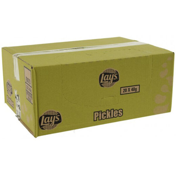 Lays Chips Pickles 20 x 40gr - Afbeelding 3