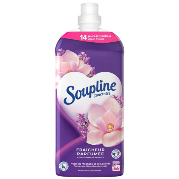Soupline Wasverzachter "Magnolia en Lavendel" 56 wasb/1.2l