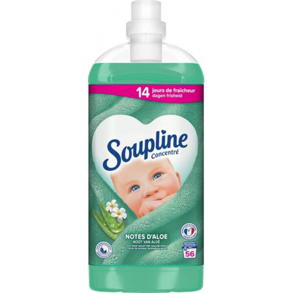 Soupline Wasverzachter Noot van Aloë 56wasb/1.3l