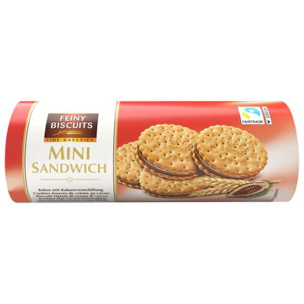 Feiny Biscuits Koekjes met Cacaocrémevulling 180gr - Afbeelding 4