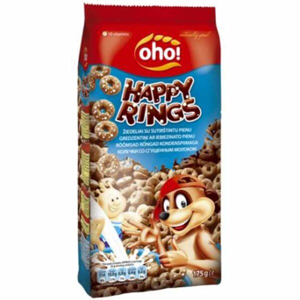 Oho Cornflakes Happy Rings 175gr