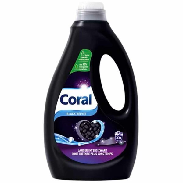 Coral Wasmiddel Black Velvet 26wasb/1,17L