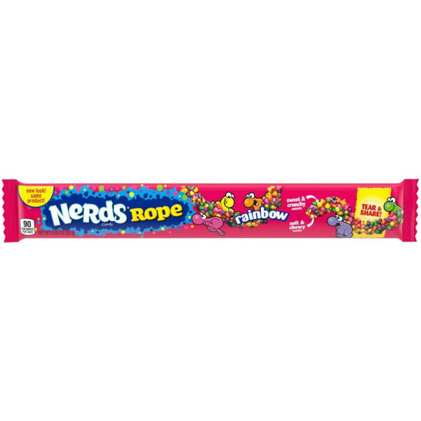 Nerds Snoep Rope Rainbow 26gr